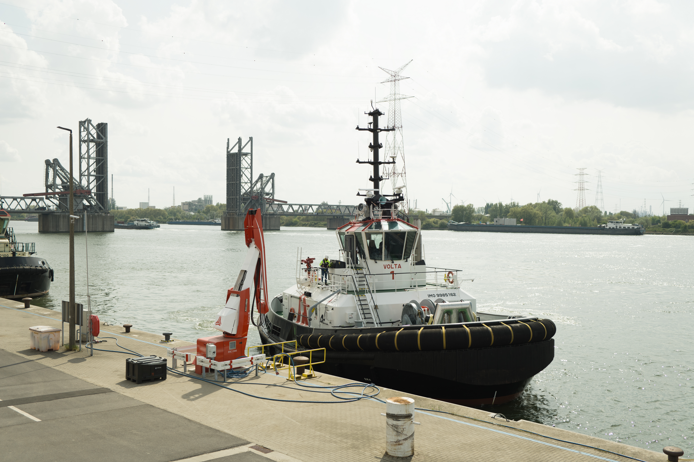 Port of Antwerp-Bruges launches the Volta 1: Europe's first